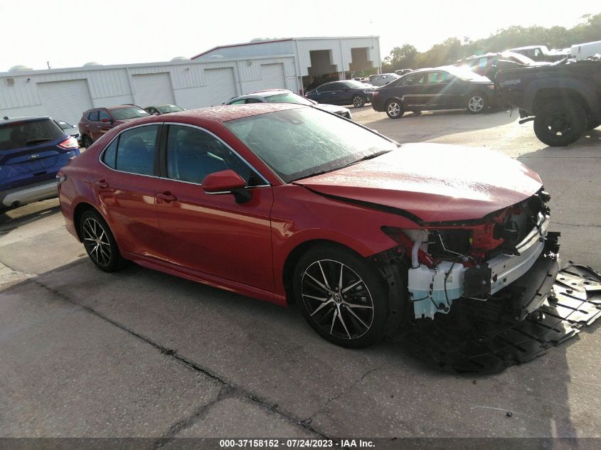 2022 TOYOTA CAMRY SE/SE NIGHT SHADE - 4T1G11AK8NU046575