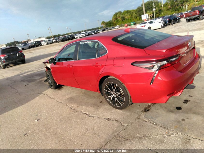 2022 TOYOTA CAMRY SE/SE NIGHT SHADE - 4T1G11AK8NU046575