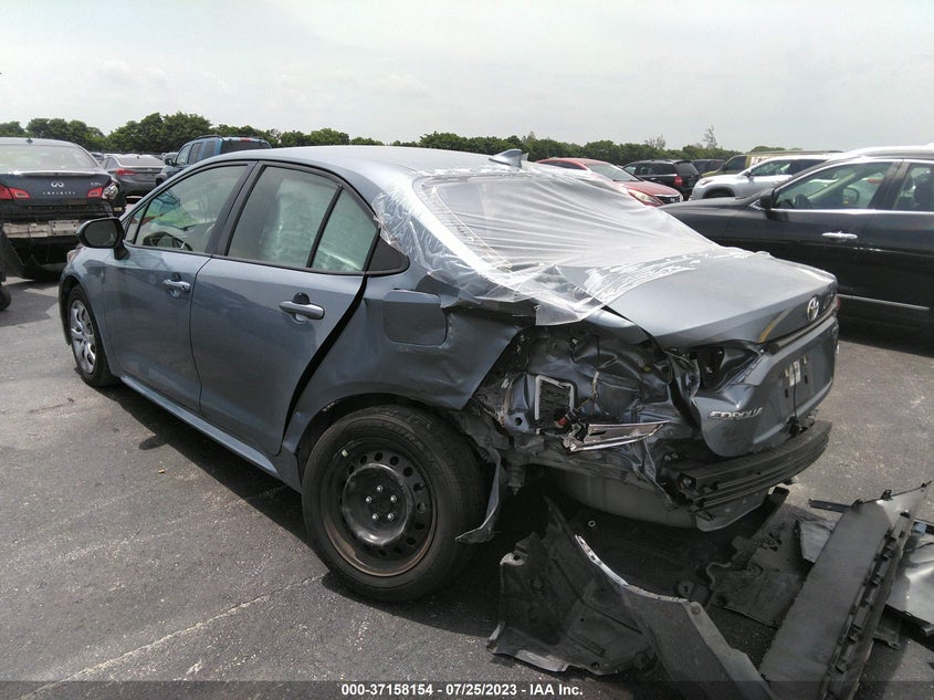 VIN JTDEPRAEXLJ009383 2020 TOYOTA COROLLA LE