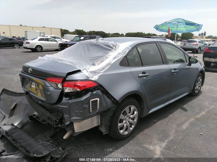 VIN JTDEPRAEXLJ009383 2020 TOYOTA COROLLA LE