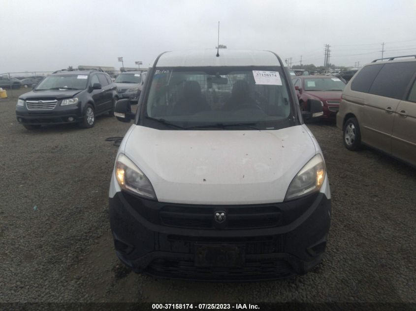2017 RAM PROMASTER CITY CARGO VAN TRADESMAN - ZFBERFAB3H6E43580