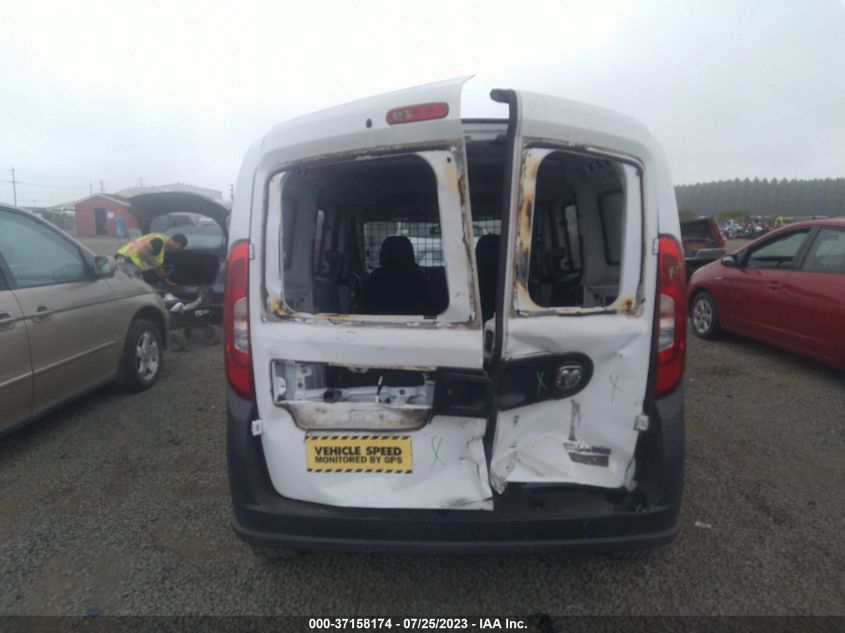 2017 RAM PROMASTER CITY CARGO VAN TRADESMAN - ZFBERFAB3H6E43580