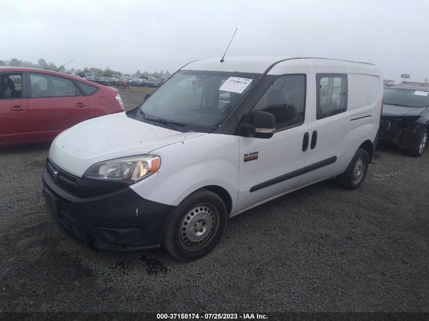 2017 RAM PROMASTER CITY CARGO VAN TRADESMAN - ZFBERFAB3H6E43580