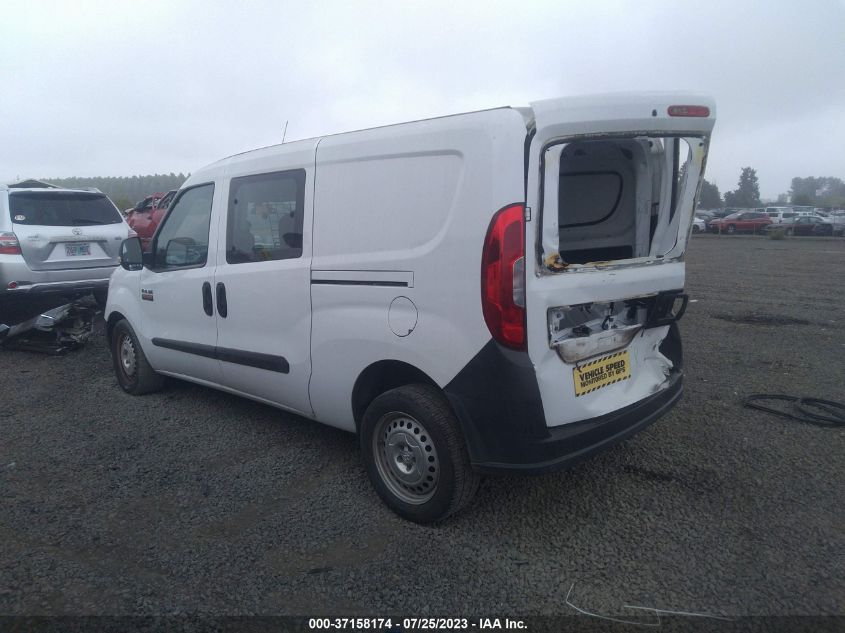 2017 RAM PROMASTER CITY CARGO VAN TRADESMAN - ZFBERFAB3H6E43580