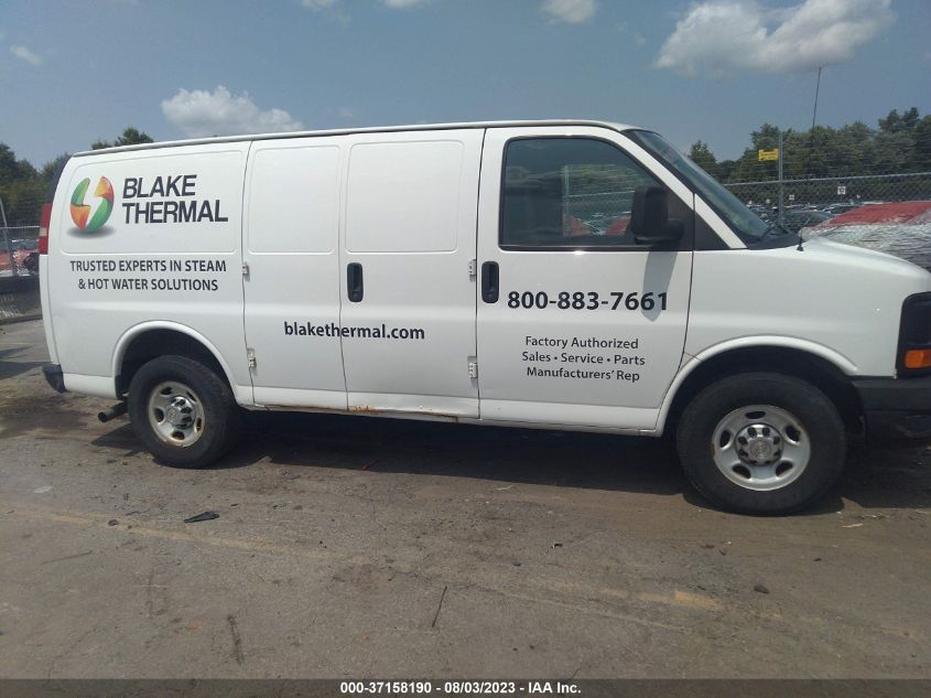 2014 CHEVROLET EXPRESS CARGO VAN - 1GCWGFCA2E1160394