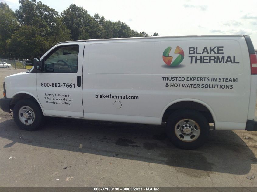 2014 CHEVROLET EXPRESS CARGO VAN - 1GCWGFCA2E1160394