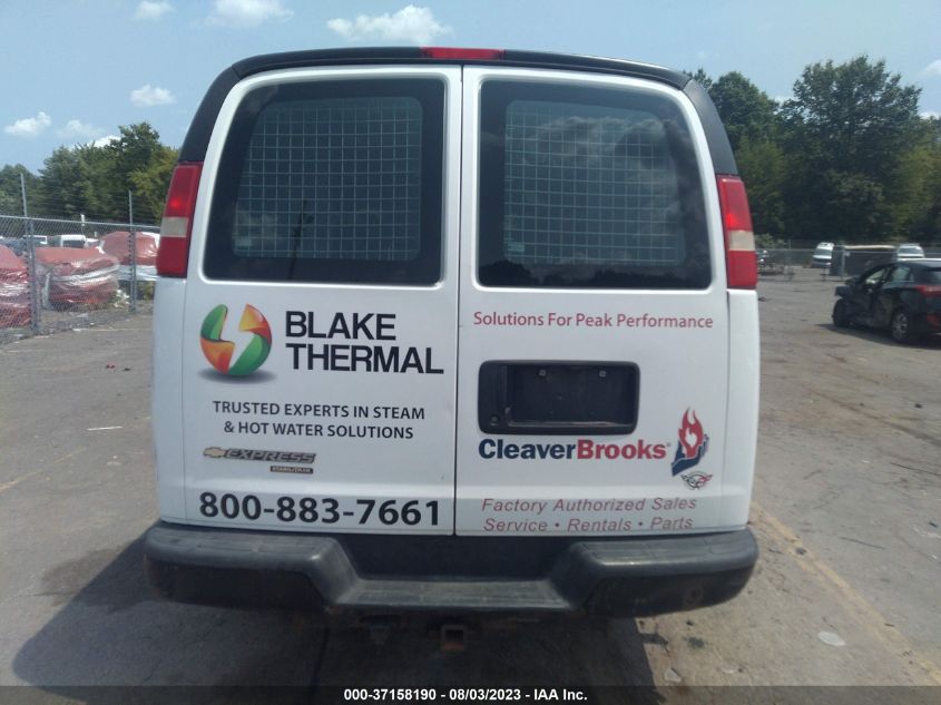 2014 CHEVROLET EXPRESS CARGO VAN - 1GCWGFCA2E1160394