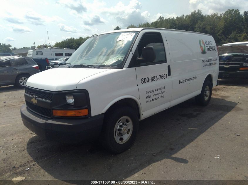 2014 CHEVROLET EXPRESS CARGO VAN - 1GCWGFCA2E1160394
