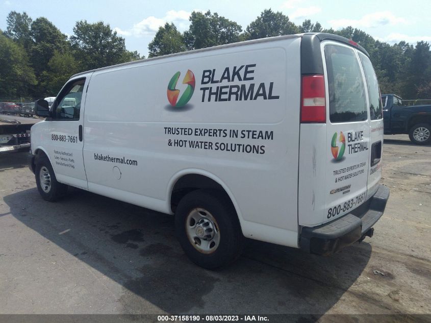 2014 CHEVROLET EXPRESS CARGO VAN - 1GCWGFCA2E1160394