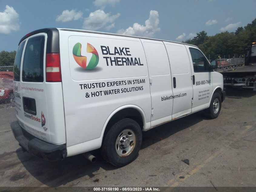 2014 CHEVROLET EXPRESS CARGO VAN - 1GCWGFCA2E1160394
