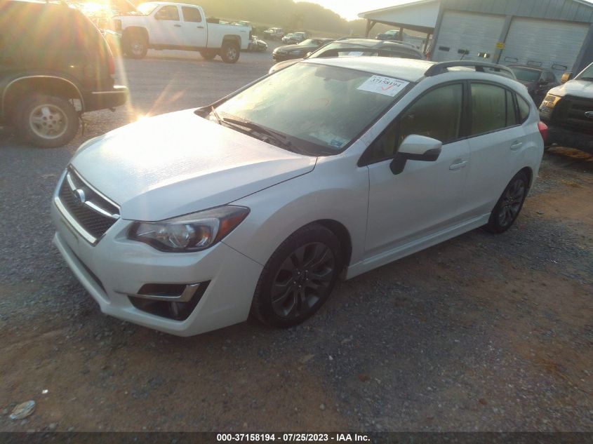 2016 SUBARU IMPREZA WAGON 2.0I SPORT PREMIUM - JF1GPAP64GH202349