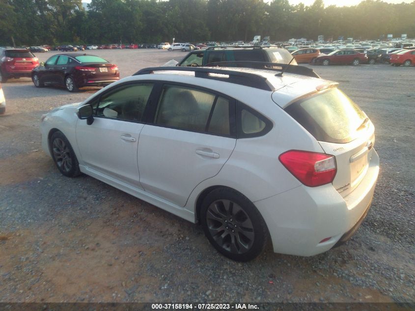 2016 SUBARU IMPREZA WAGON 2.0I SPORT PREMIUM - JF1GPAP64GH202349