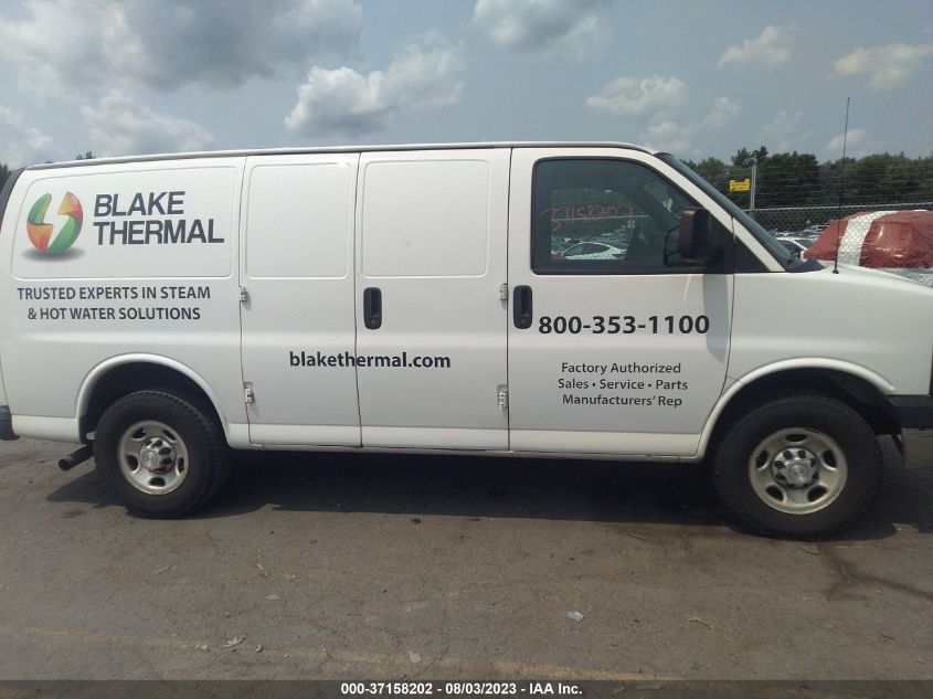 2015 CHEVROLET EXPRESS CARGO VAN - 1GCWGFCF2F1272058