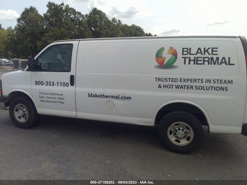 2015 CHEVROLET EXPRESS CARGO VAN - 1GCWGFCF2F1272058
