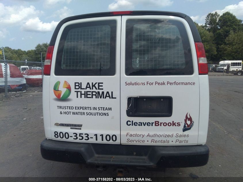 2015 CHEVROLET EXPRESS CARGO VAN - 1GCWGFCF2F1272058