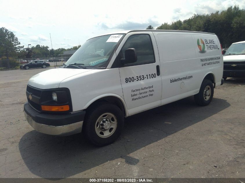 2015 CHEVROLET EXPRESS CARGO VAN - 1GCWGFCF2F1272058