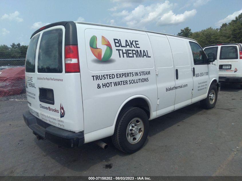 2015 CHEVROLET EXPRESS CARGO VAN - 1GCWGFCF2F1272058