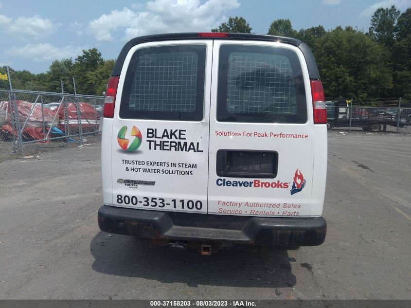 2017 CHEVROLET EXPRESS CARGO VAN - 1GCWGAFF6H1179982