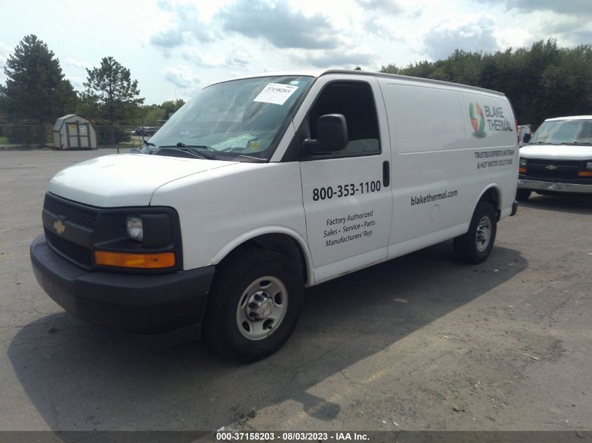 2017 CHEVROLET EXPRESS CARGO VAN - 1GCWGAFF6H1179982