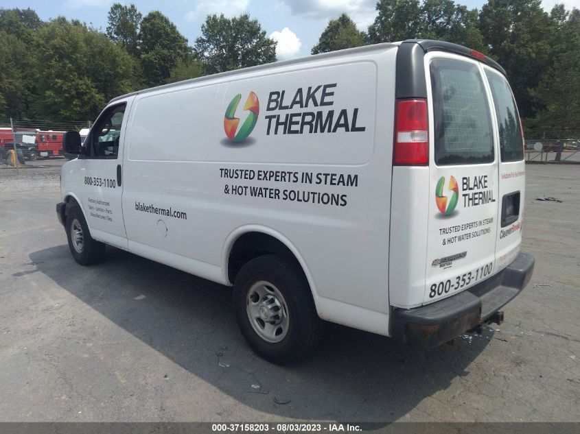 2017 CHEVROLET EXPRESS CARGO VAN - 1GCWGAFF6H1179982