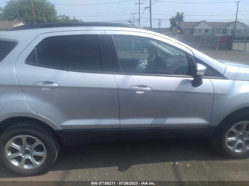 2019 FORD ECOSPORT SE - MAJ6S3GL4KC268465