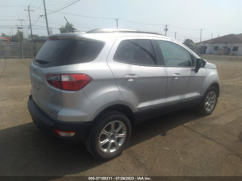 2019 FORD ECOSPORT SE - MAJ6S3GL4KC268465