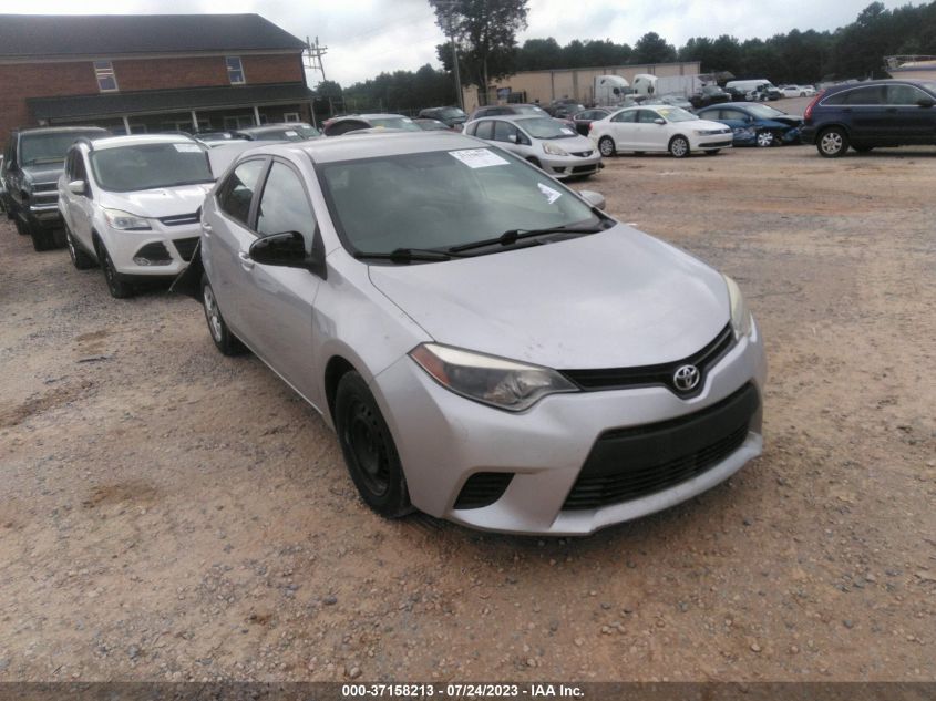 2016 TOYOTA COROLLA L/LE/S/S PLUS/LE PLUS - 5YFBURHE7GP538048