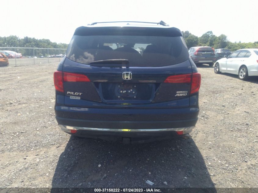 2016 HONDA PILOT TOURING - 5FNYF6H9XGB027287