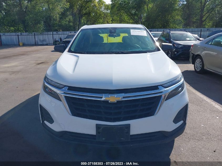 2022 CHEVROLET EQUINOX LS - 3GNAXFEV2NS157351