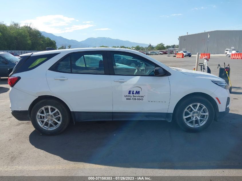 2022 CHEVROLET EQUINOX LS - 3GNAXFEV2NS157351