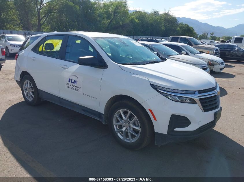 2022 CHEVROLET EQUINOX LS - 3GNAXFEV2NS157351