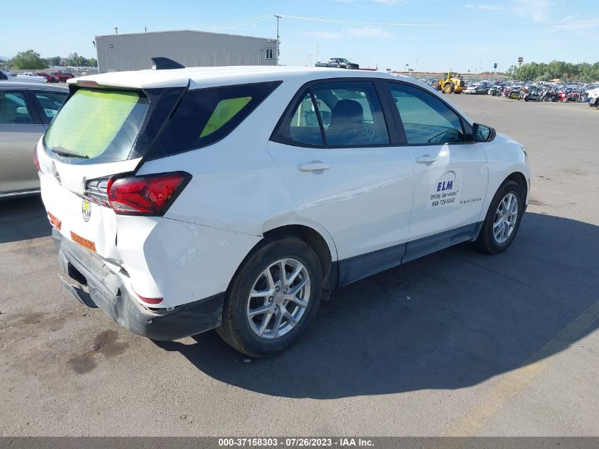 2022 CHEVROLET EQUINOX LS - 3GNAXFEV2NS157351