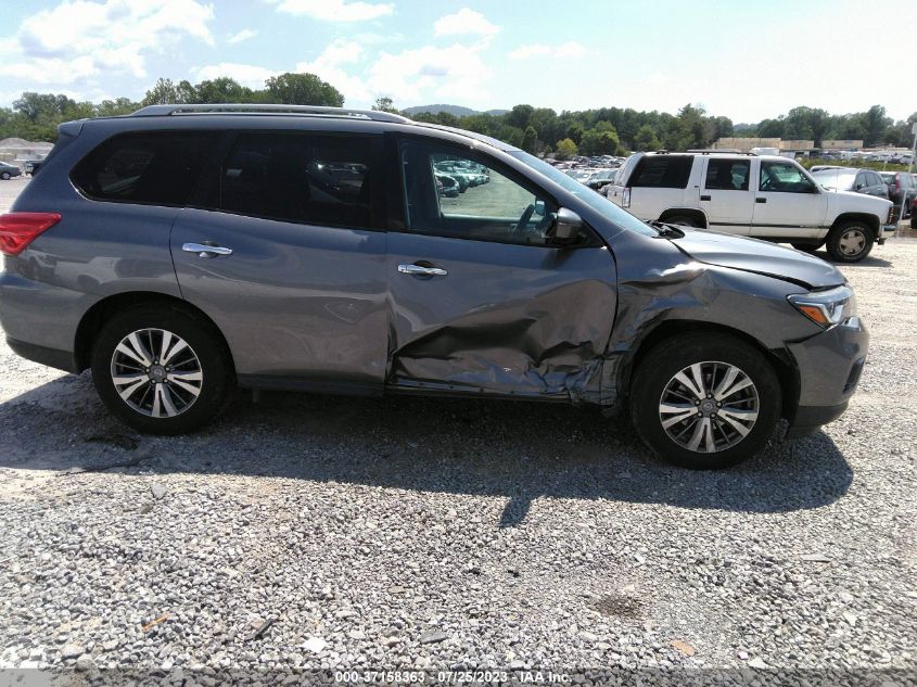 2019 NISSAN PATHFINDER SV - 5N1DR2MN9KC615121
