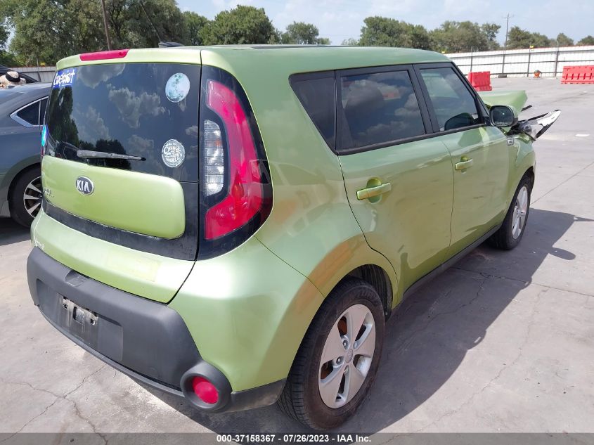 2015 KIA SOUL BASE - KNDJN2A2XF7753553