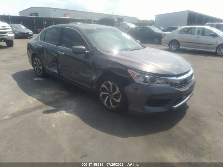 2017 HONDA ACCORD SEDAN EX-L - 1HGCR2F80HA193396