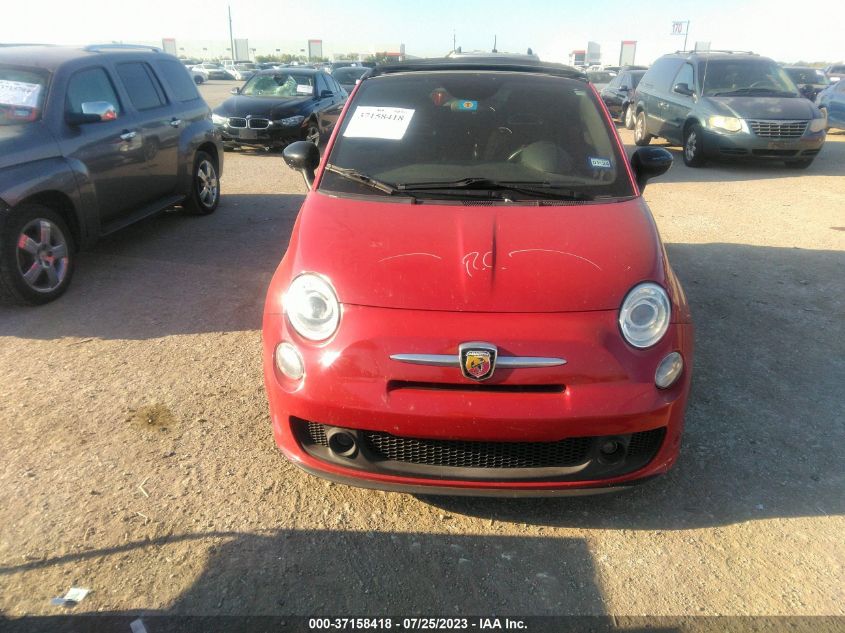 2015 FIAT 500C ABARTH 3C3CFFJHXFT560658