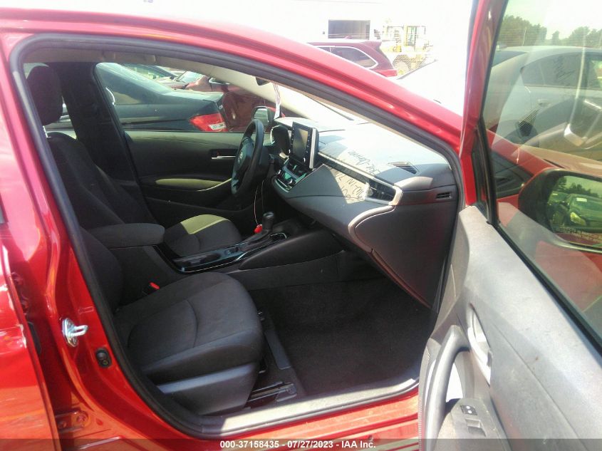 VIN JTDEPMAEXMJ137806 2021 TOYOTA COROLLA LE