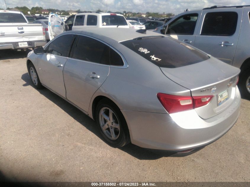 2016 CHEVROLET MALIBU LS - 1G1ZB5ST0GF252398