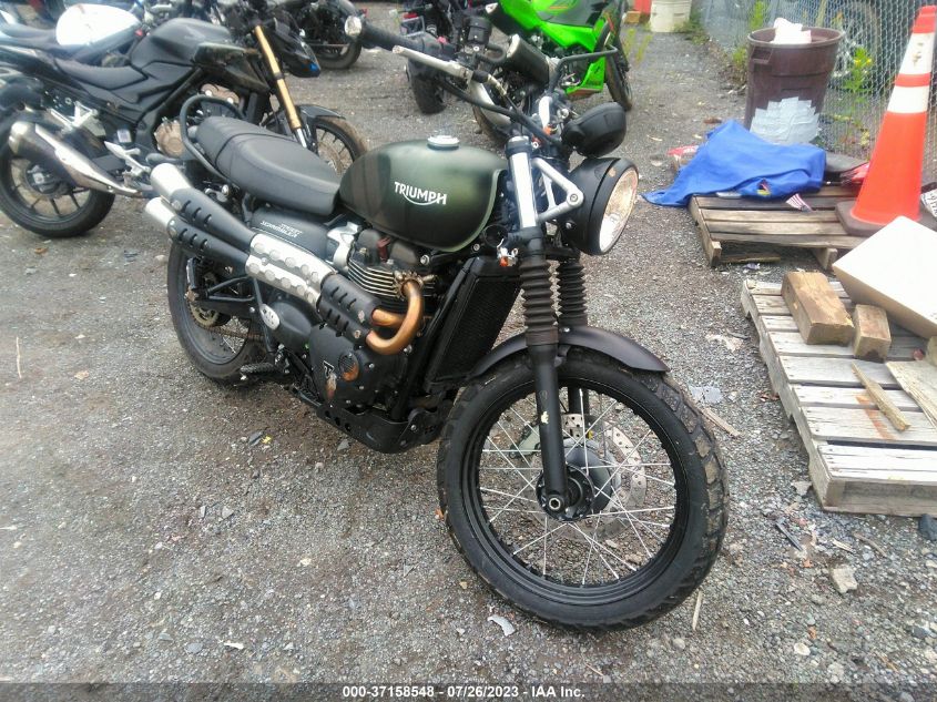 2022 TRIUMPH MOTORCYCLE STREET SCRAMBLER - SMTD44G77NTAT6620