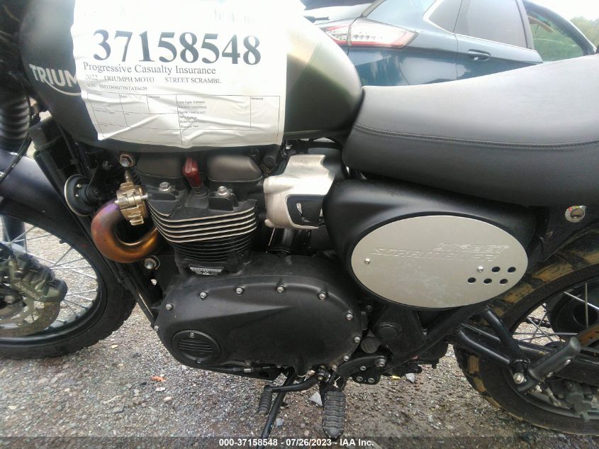 2022 TRIUMPH MOTORCYCLE STREET SCRAMBLER - SMTD44G77NTAT6620