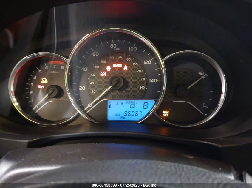 2015 TOYOTA COROLLA L/LE/S/S PLUS/LE PLUS - 2T1BURHE3FC434705