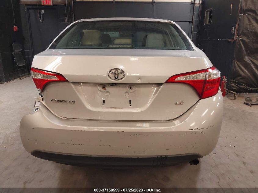 2015 TOYOTA COROLLA L/LE/S/S PLUS/LE PLUS - 2T1BURHE3FC434705