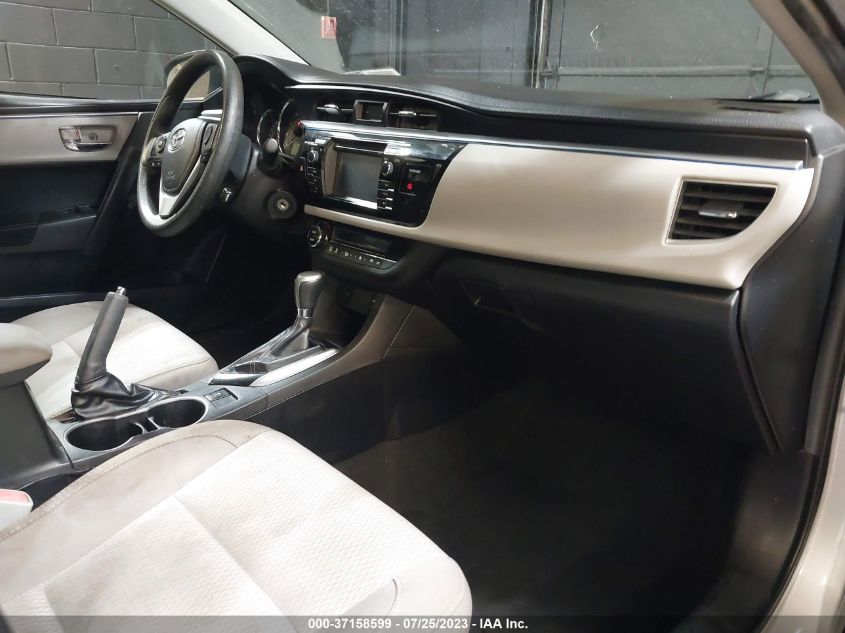 2015 TOYOTA COROLLA L/LE/S/S PLUS/LE PLUS - 2T1BURHE3FC434705