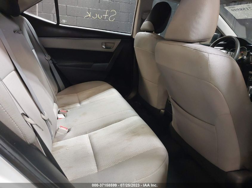 2015 TOYOTA COROLLA L/LE/S/S PLUS/LE PLUS - 2T1BURHE3FC434705