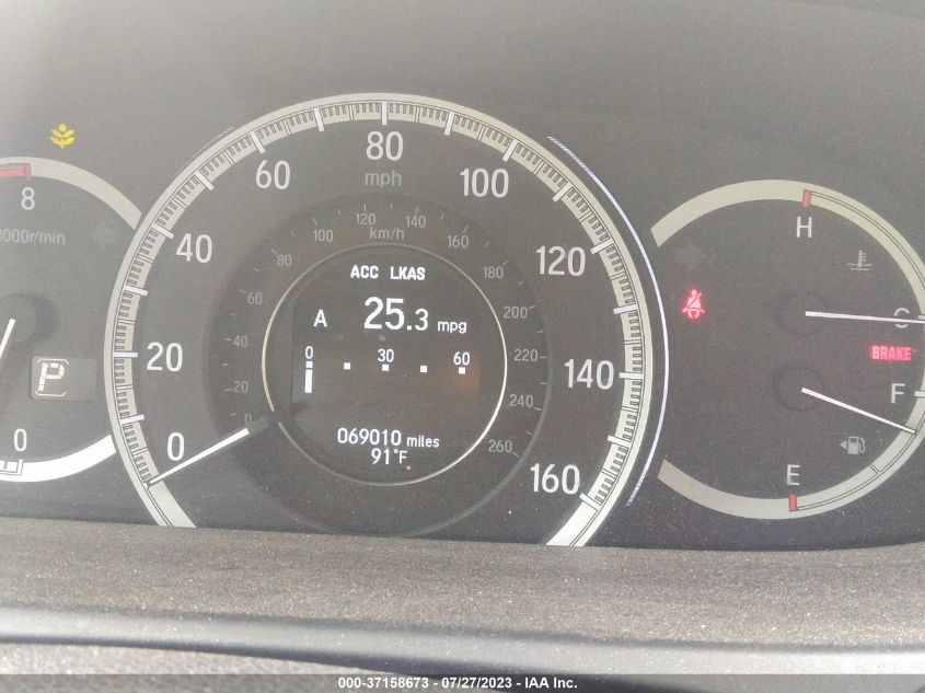 2016 HONDA ACCORD SEDAN EX-L - 1HGCR3F01GA030545