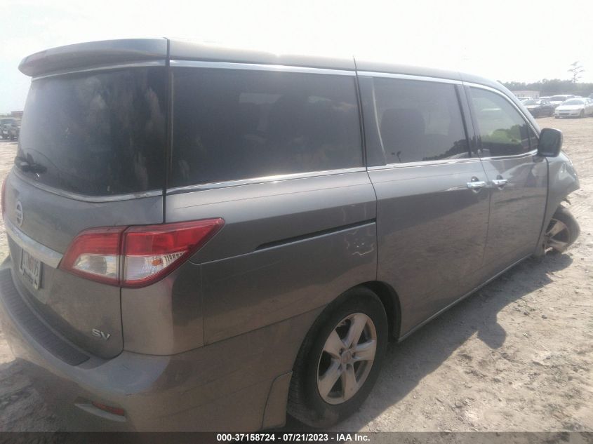 2013 NISSAN QUEST SV - JN8AE2KP2D9064090