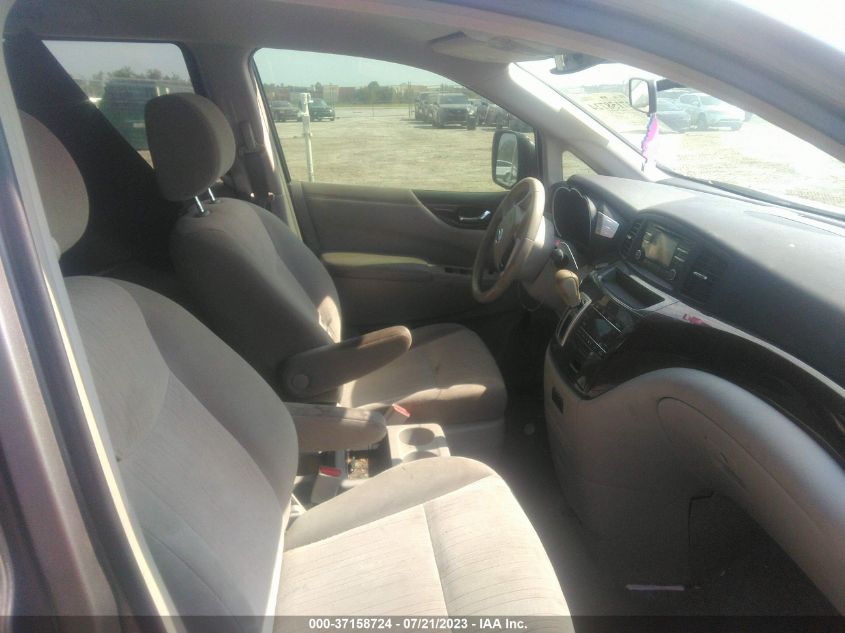 2013 NISSAN QUEST SV - JN8AE2KP2D9064090
