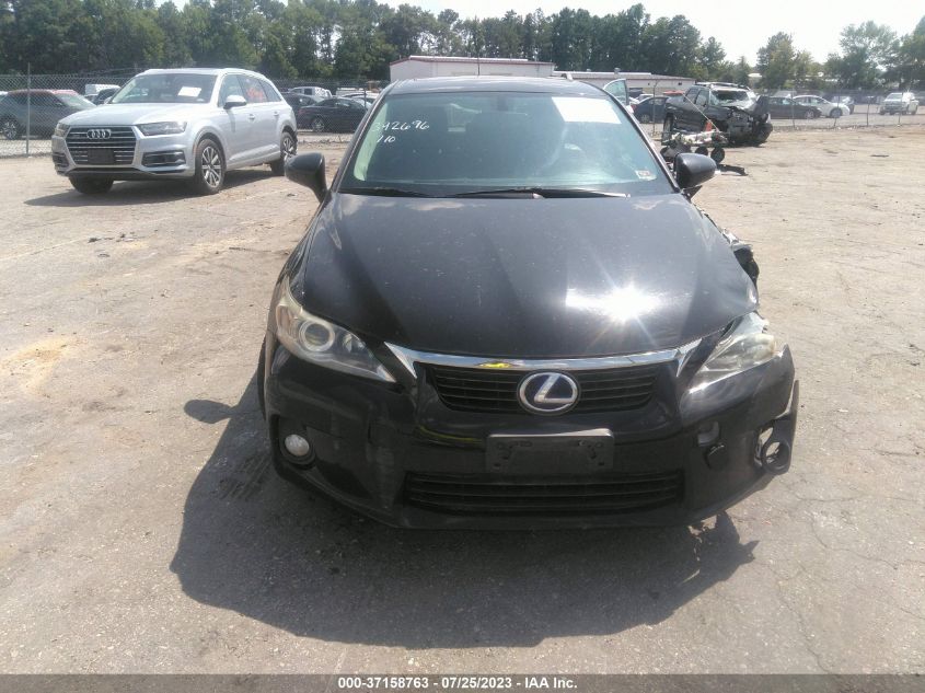 2013 LEXUS CT 200H HYBRID - JTHKD5BHXD2131359
