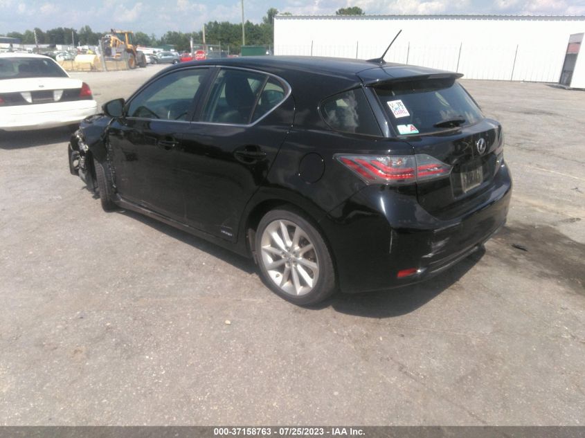 2013 LEXUS CT 200H HYBRID - JTHKD5BHXD2131359