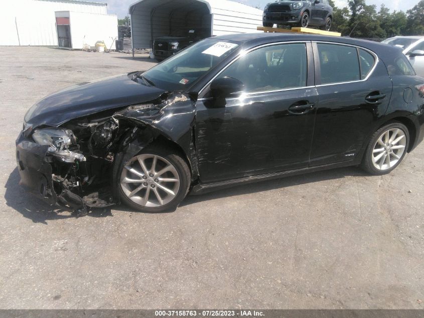 2013 LEXUS CT 200H HYBRID - JTHKD5BHXD2131359